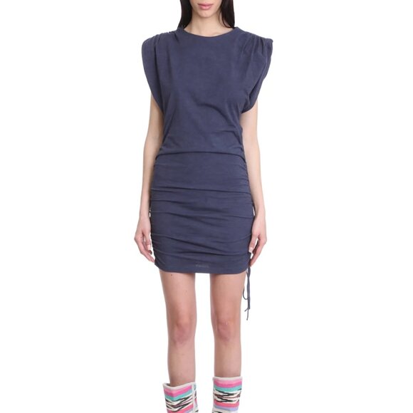 Isabel Marant Purple Sitian Mini Dress, Size M - Picture 1 of 5